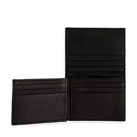 Rfid L-Fold Leather Wallet - Black - Sunshine and Grace Gifts