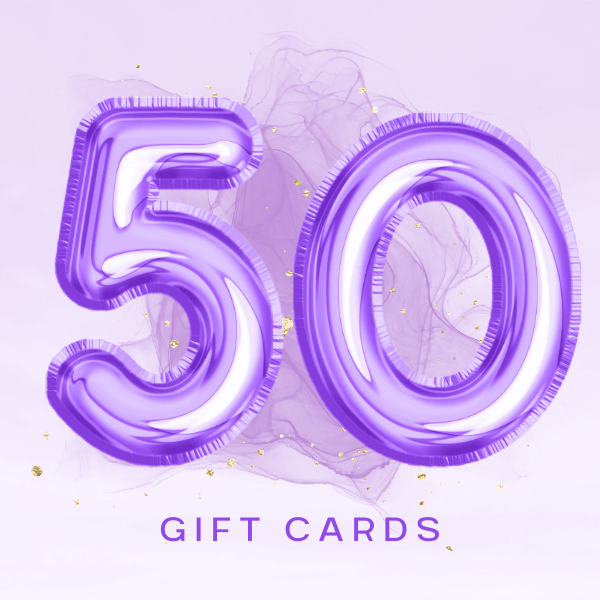 50.00 Gift Cards