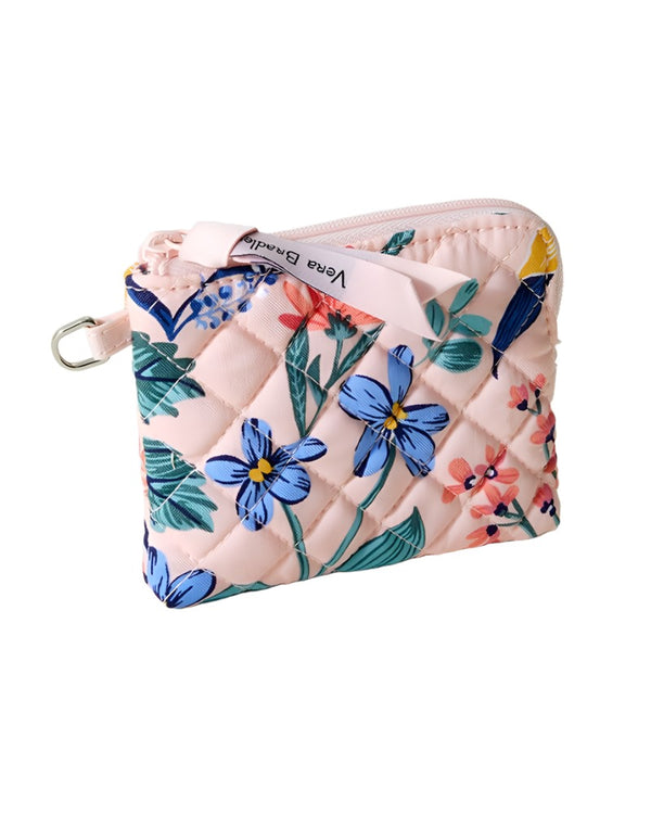 Vera Bradley Coin Purse in Paradise Coral