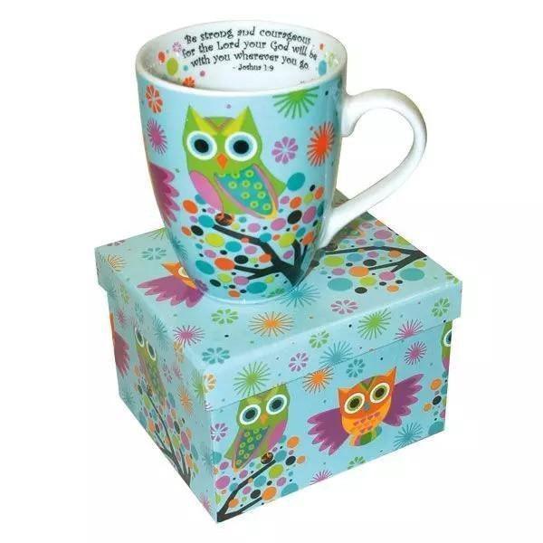 12Oz "Be Strong" Ceramic Mug - Sunshine and Grace Gifts