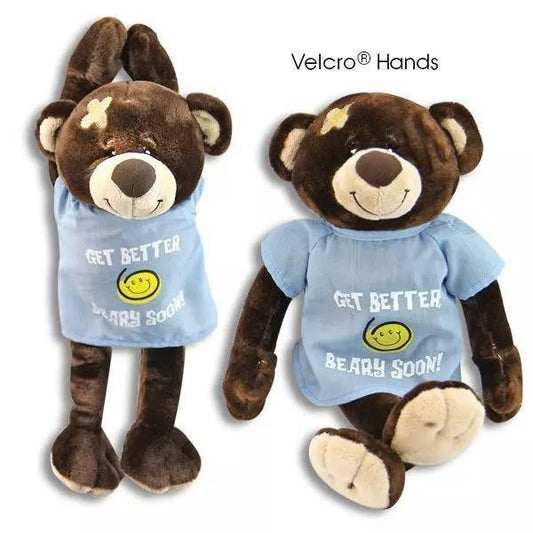 16" Hanging Get Well Beary Soon Bear - Sunshine and Grace Gifts