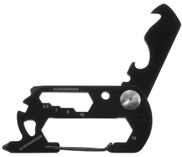 13-function Carabiner Card Tool