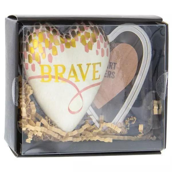 Art Heart Keeper, Trinket Box - Brave - Sunshine and Grace Gifts