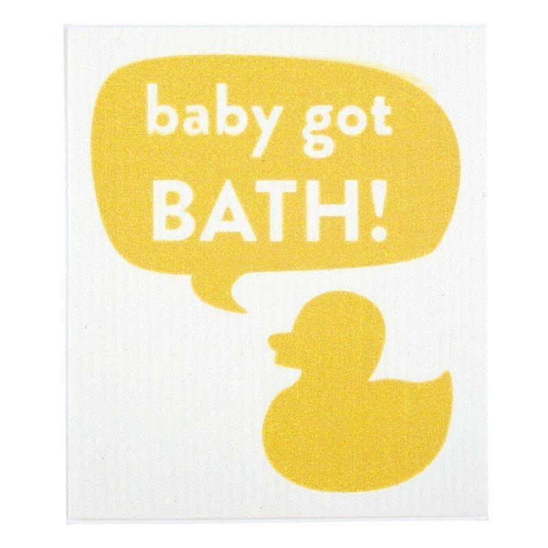 Baby Got Bath~ Reusable Wash Cloth - Sunshine and Grace Gifts