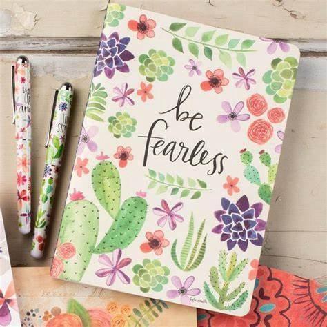 Be Fearless Softcover Journal - Sunshine and Grace Gifts