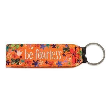 Be Fearless Wristlet Keychain - Sunshine and Grace Gifts