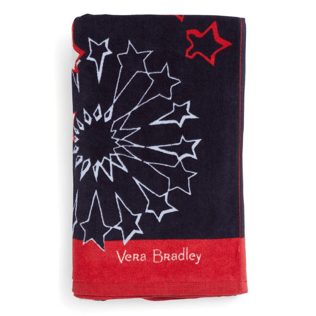 Beach Towel Patriotic Firecrackers - Sunshine and Grace Gifts