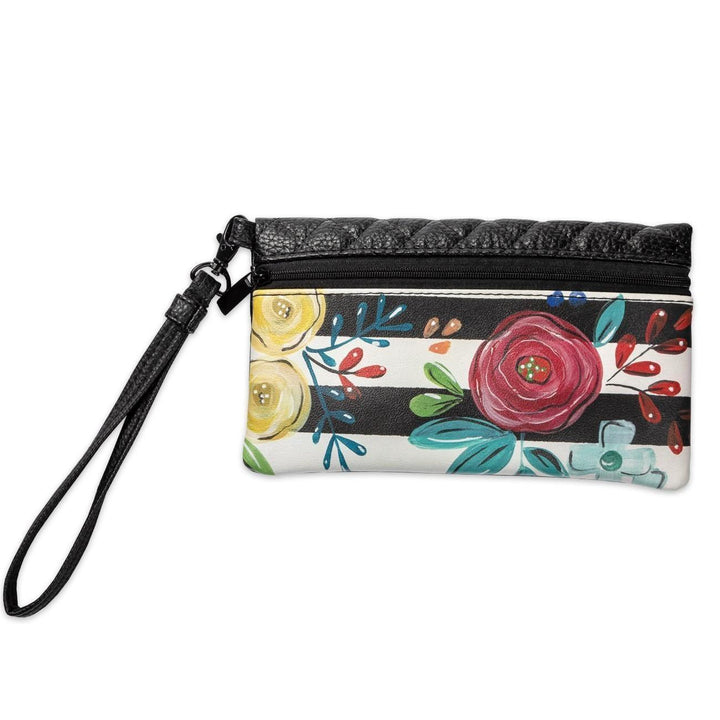 Bella Caroline Black Wristlet - Sunshine and Grace Gifts