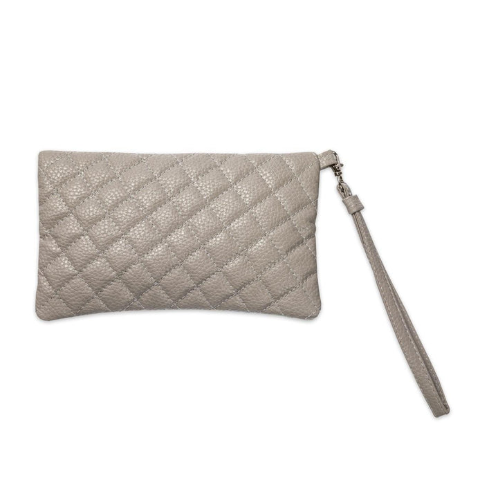 Bella Caroline Gray Travel Wristlet - Sunshine and Grace Gifts