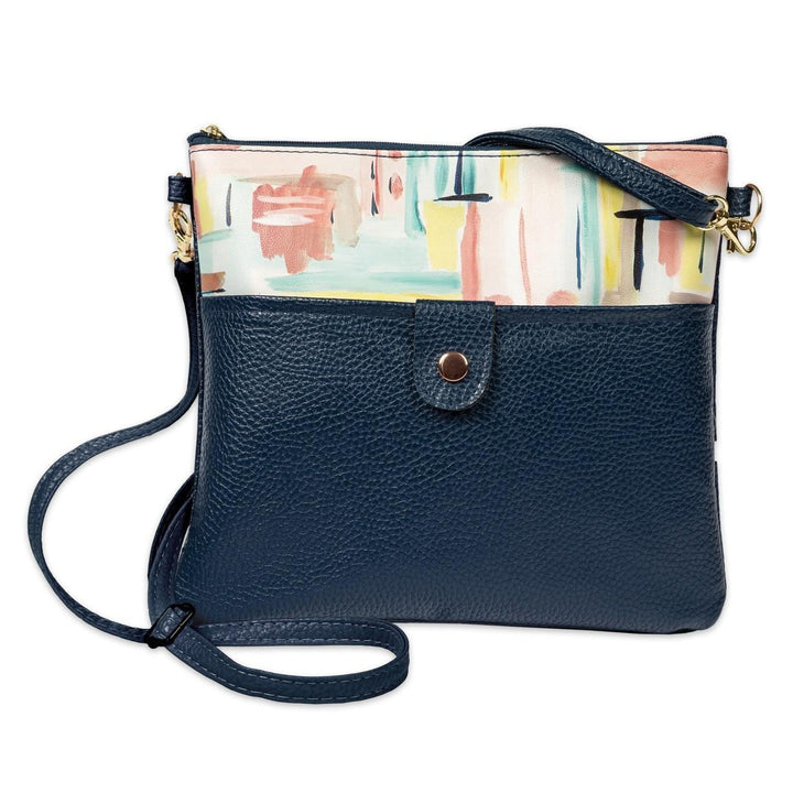 Bella Caroline Navy Blue Crossbody Purse - Sunshine and Grace Gifts