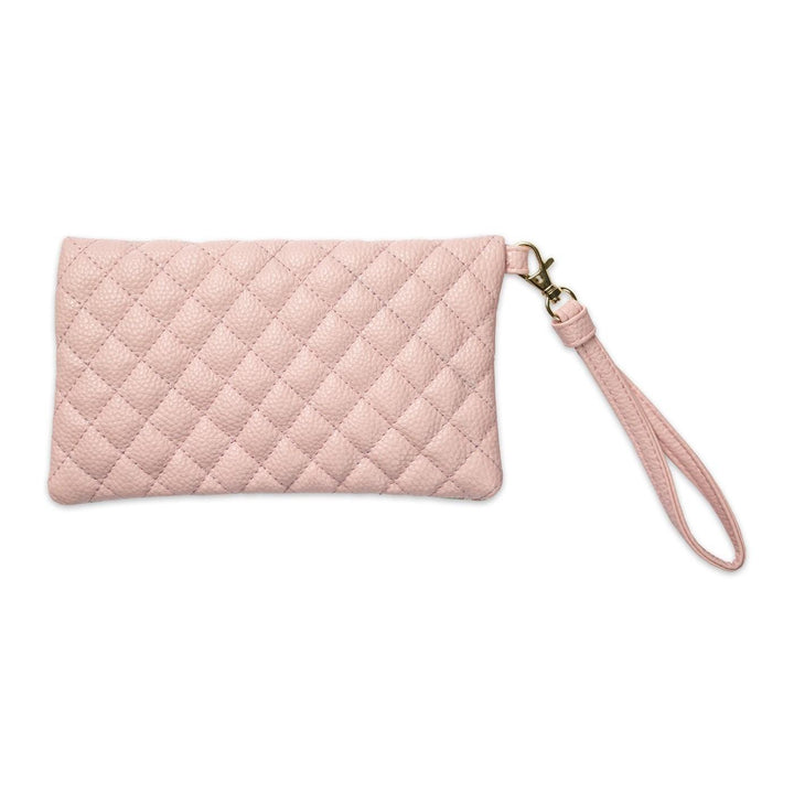 Bella Caroline Pink Travel Wristlet - Sunshine and Grace Gifts