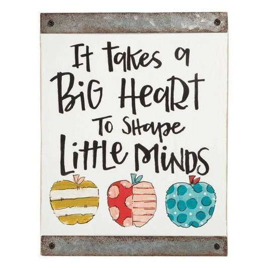 Big Heart Block Sign - Sunshine and Grace Gifts