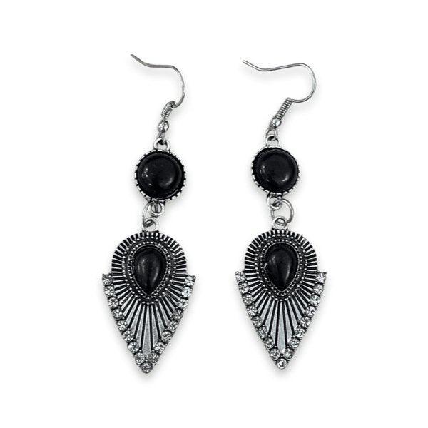 Black Arrow Earring - Sunshine and Grace Gifts