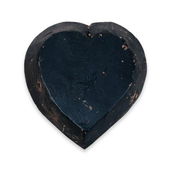 Black Wood Heart Bowl - Sunshine and Grace Gifts