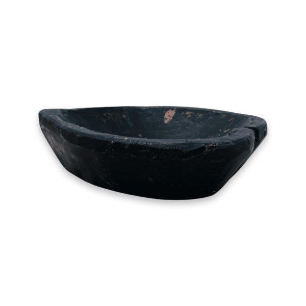 Black Wood Heart Bowl - Sunshine and Grace Gifts