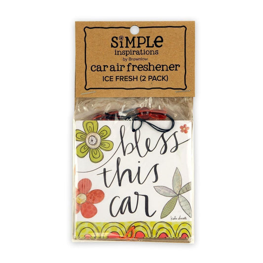 Bless This Car - Car Air Freshener - Sunshine and Grace Gifts