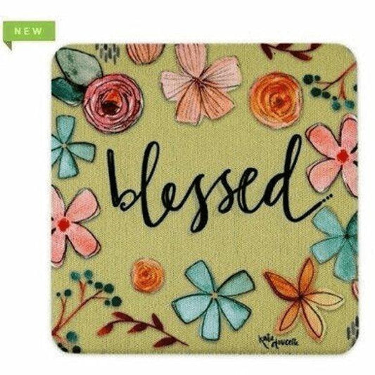Blessed Coasters 4Pc - Sunshine and Grace Gifts