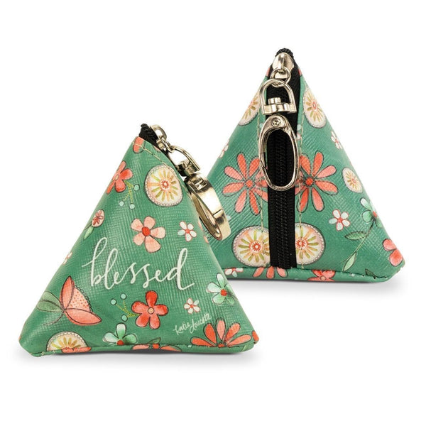 Blessed- Tiny Triangle Bag - Sunshine and Grace Gifts