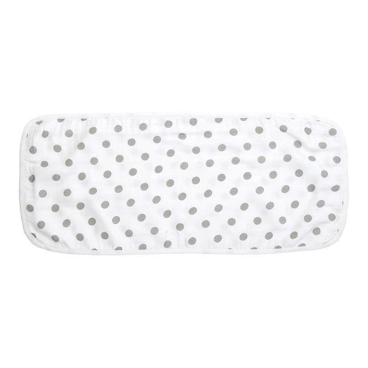 Burp Cloth Grey Dot - Sunshine and Grace Gifts