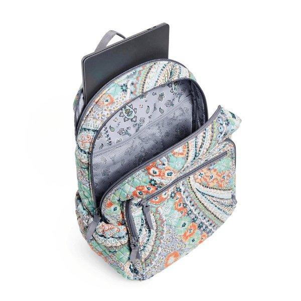 Campus Backpack Citrus Paisley - Sunshine and Grace Gifts