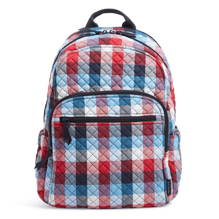 Campus Backpack Patriotic Plaid - Sunshine and Grace Gifts