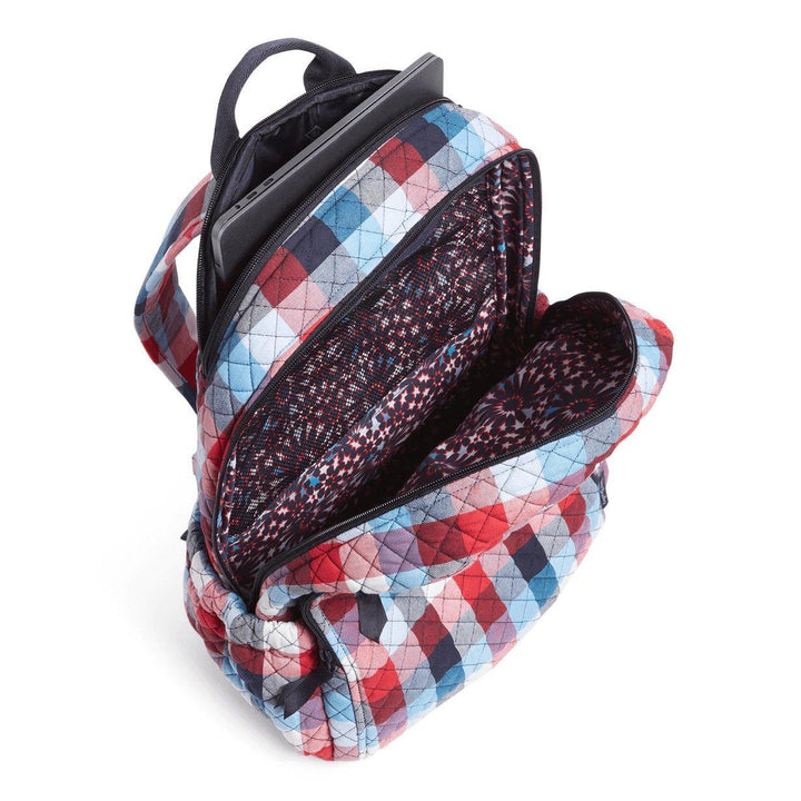 Campus Backpack Patriotic Plaid - Sunshine and Grace Gifts