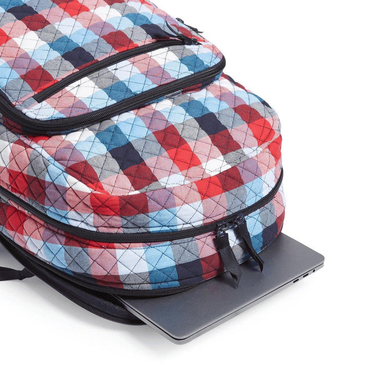 Campus Backpack Patriotic Plaid - Sunshine and Grace Gifts