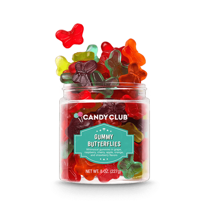 Candy Club Gummy Butterflies - Sunshine and Grace Gifts