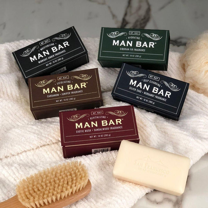 Cardamom + Juniper- Man Bar Soap - Sunshine and Grace Gifts