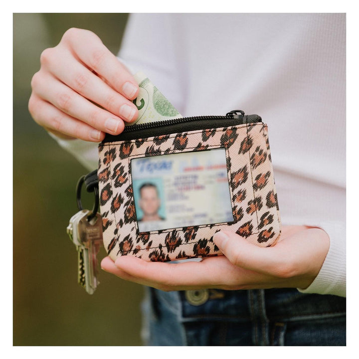 Cheetah Bella Id Wallet - Sunshine and Grace Gifts