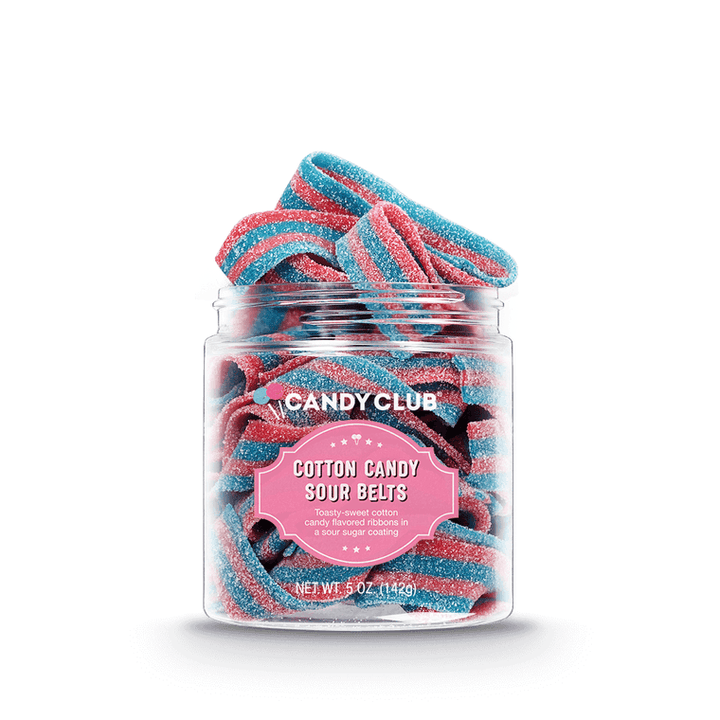 Cotton Candy Sour Belts - Sunshine and Grace Gifts