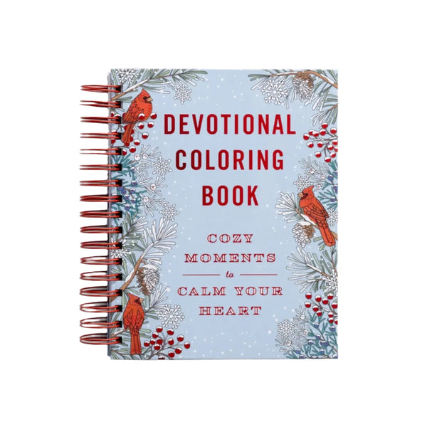 Cozy Moments to Calm Your Soul: Devotional Coloring Book