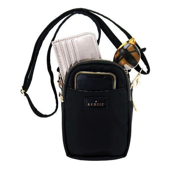 Crosstown Crossbody, Black - Sunshine and Grace Gifts