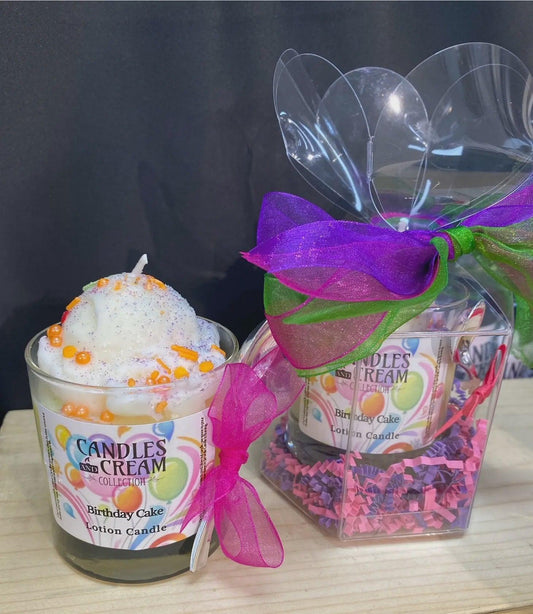 Cupcake Lotion Candle - Sunshine and Grace Gifts