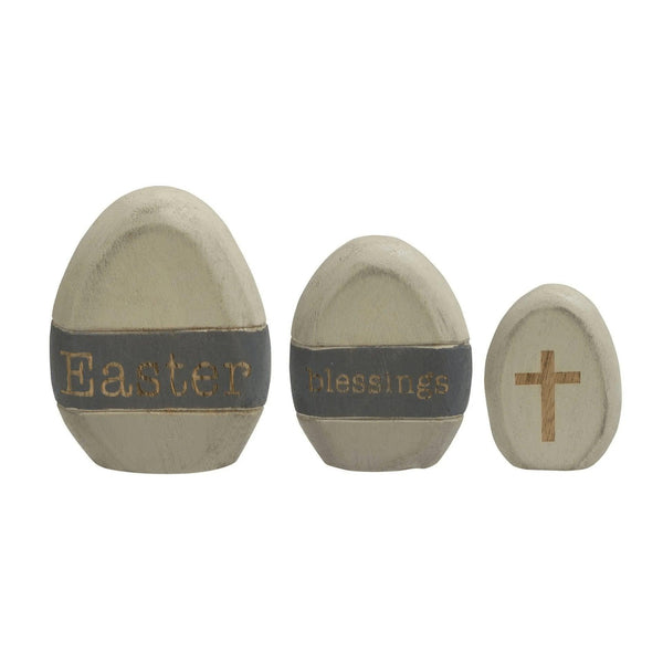 Easter Blessings Egg Shelf Sitters - Sunshine and Grace Gifts