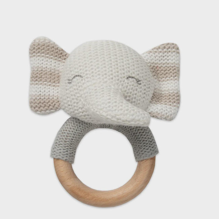 Elephant Teething Rattle - Sunshine and Grace Gifts