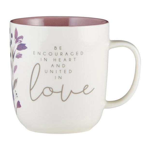 Encouraged In Heart Mug - Sunshine and Grace Gifts