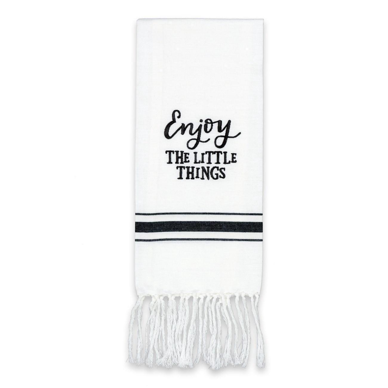 Enjoy Little Things - Kitchen Towel - Sunshine and Grace Gifts