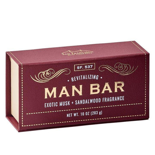 Exotic Musk + Sandalwood Man Bar Soap - Sunshine and Grace Gifts