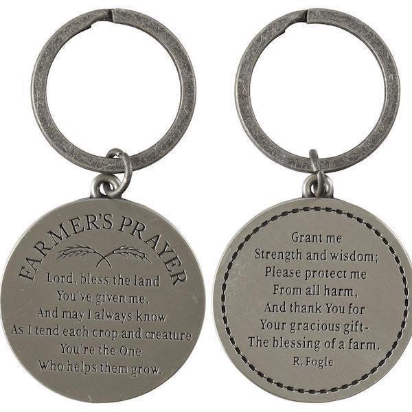 Farmers Prayer Keychain - Sunshine and Grace Gifts