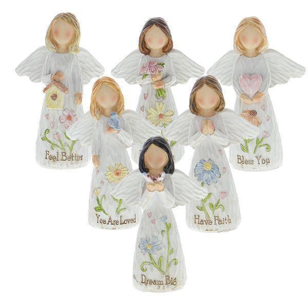 Floral Angel Figurines - Sunshine and Grace Gifts