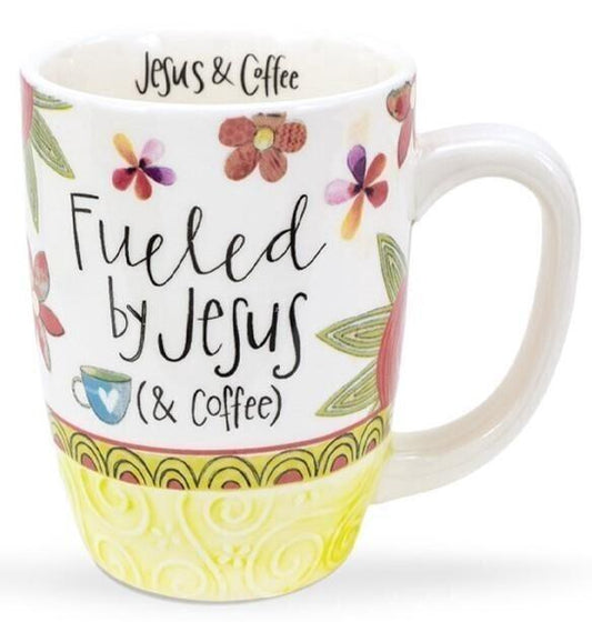 Fueled By Jesus Gift Mug - Sunshine and Grace Gifts