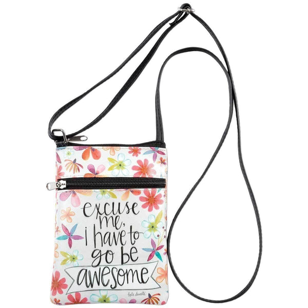 Go Be Awesome Crossbody Bag - Sunshine and Grace Gifts