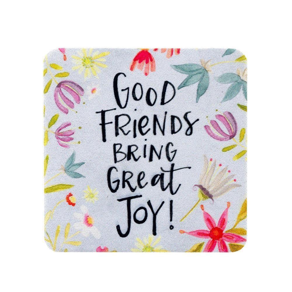 Good Friends Coasters 4Pc - Sunshine and Grace Gifts