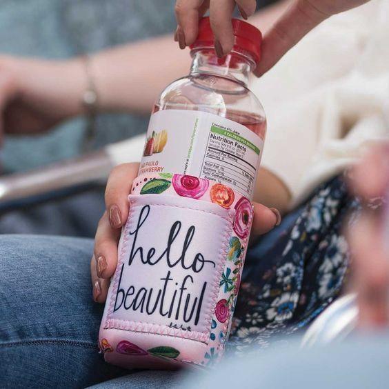 Hello Beautiful Drink Sleeve - Sunshine and Grace Gifts