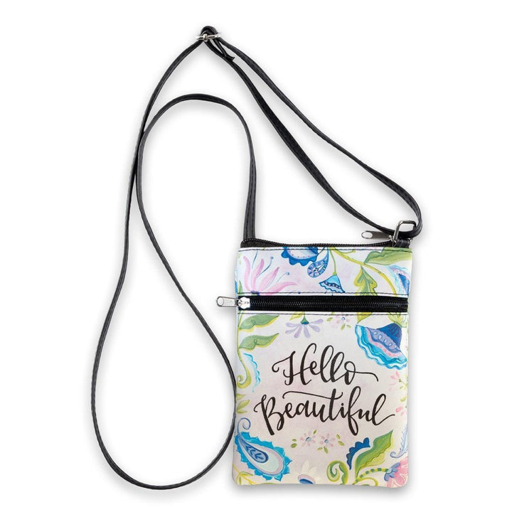 Hello Beautiful-Lg Crossbody - Sunshine and Grace Gifts