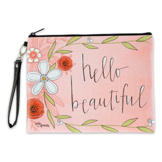 Hello Beautiful Make-Up Bag - Sunshine and Grace Gifts