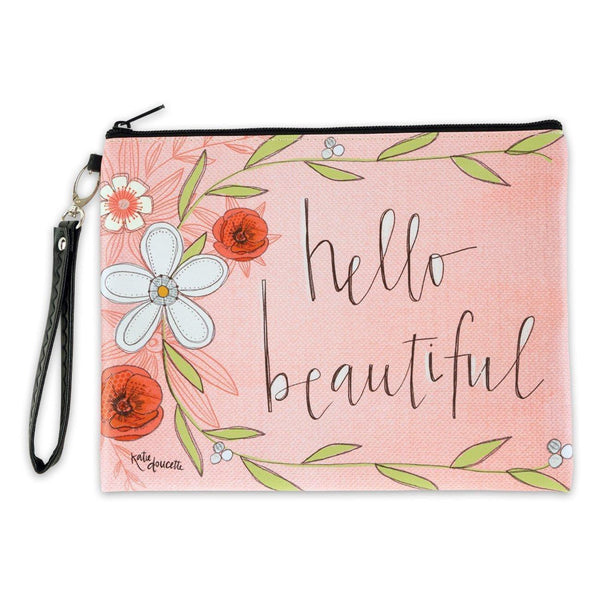 Hello Beautiful Make-Up Bag - Sunshine and Grace Gifts