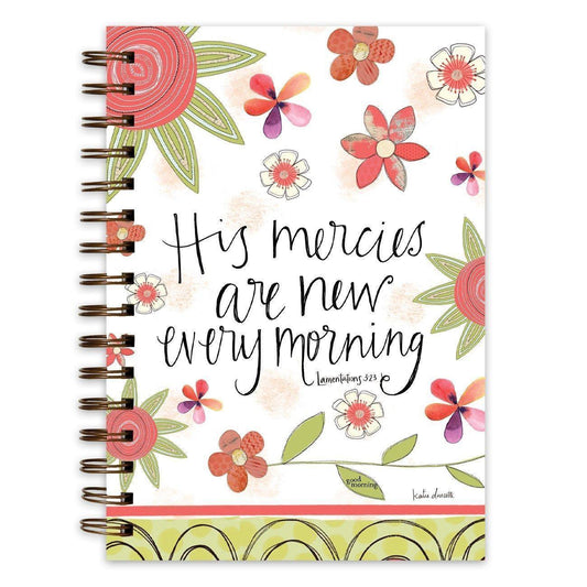 His Mercies Wirebound Journal - Sunshine and Grace Gifts