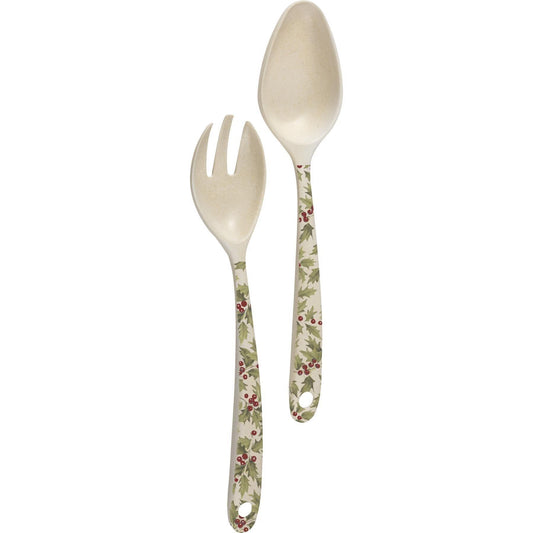 Holly Serving Utensil Set - Sunshine and Grace Gifts
